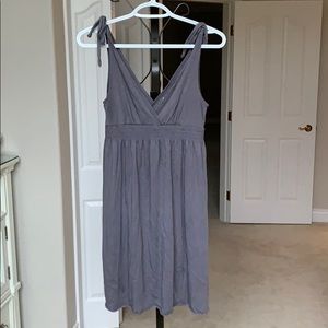 Grey dress with adjustable straps!